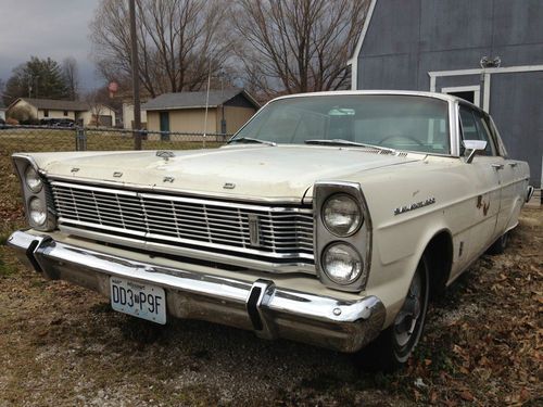 1965 ford galaxie 500, rare continental package, 352 v-8, running and driving
