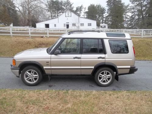 2002 land rover discovery 4x4 low miles no reserve