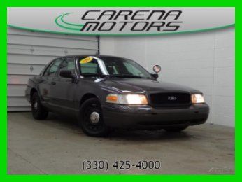 2004 ford police interceptor crown victoria clean maintained free carfax 04 cop