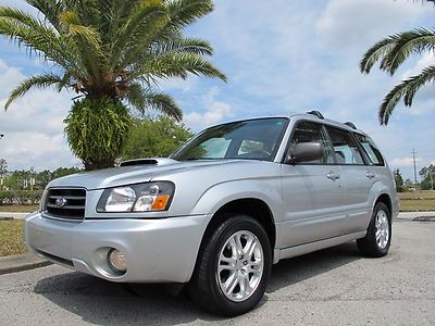 2004 subaru forester xt turbo 4x4 leather sunroof no rust clean low reserve no