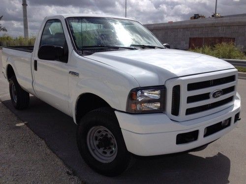 2003 ford f-250 f250 xlt turbo diesel 4wd single cab long bed no reserve