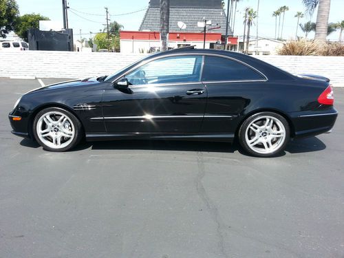 Rare 2005 mercedes benz clk 55 amg 5.5l engine with 367 hp &amp; 4 exhaust system