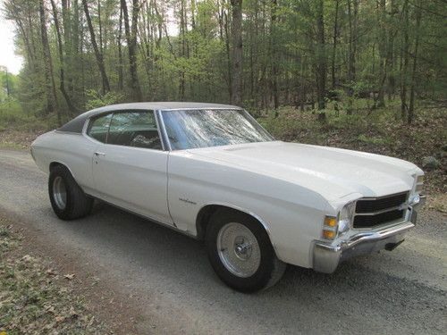 71 chevelle coupe 350 a/c posi rear pa inspected, drive anywhere no reserve