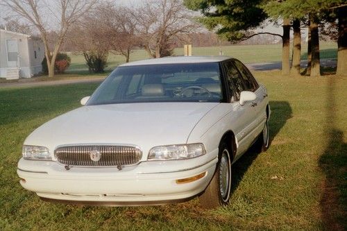 1999 buick lesabre limited   1,804 original milewhite with blue leather interior