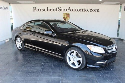 2011 mercedes-benz cl-class cl550 w/ navigation, satellite radio, &amp; full leather