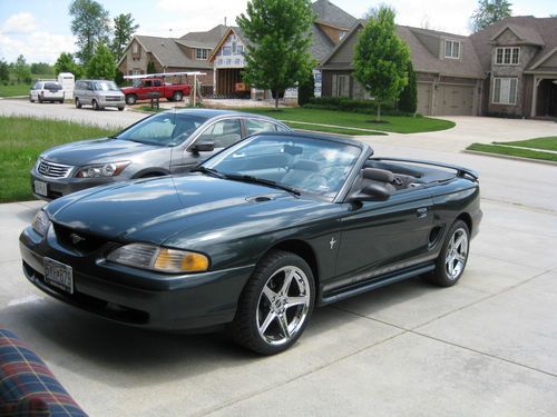 1998 mustang convertible low original miles one owner until march 2013