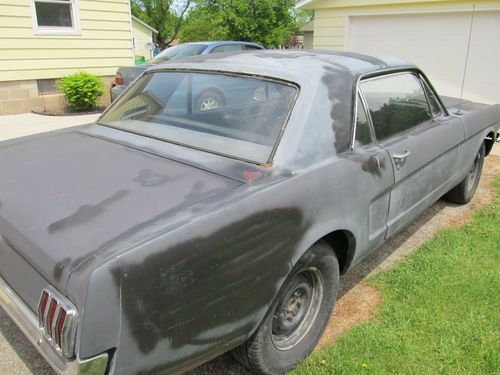 1966 mustang coupe - driveable project car