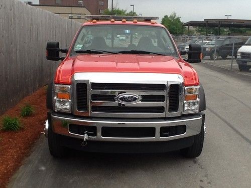 2008 ford f550 2 car carrier tow truck