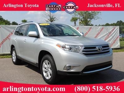 2011 toyota highlander v6 certified suv 3.5l leather sunroof 3rd row seating