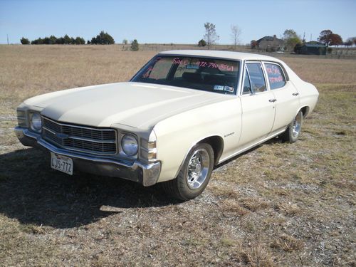 1971 chevelle - barn find - all original and rock solid