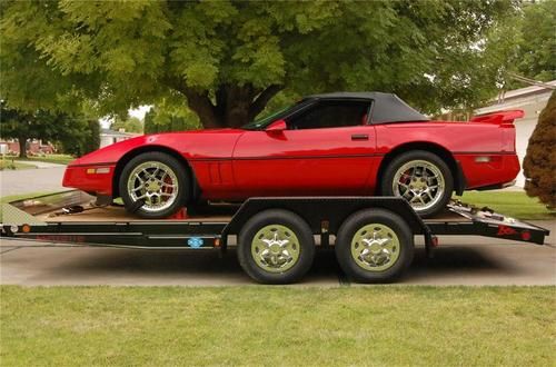 1988 corvette c4 convertible, lots of extras! plus trailer, best 1988 on ebay!!!
