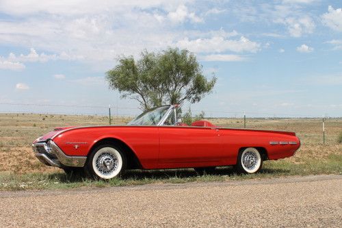1962 ford thunderbird factory roadster