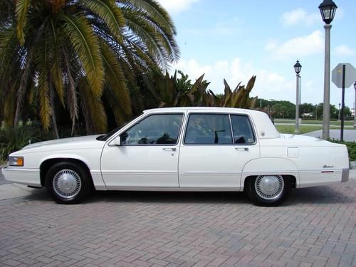 1990 cadillac fleetwood 59k original fl one owner excellent condition