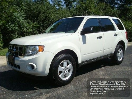 2010 ford escape 1 owner carfax certified cd/ipod input 4 cylinder was $22825 !