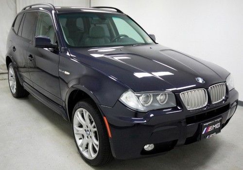 We finance! bmw x3 i6 sunroof leather wood inlay clean carfax 59k hwy miles