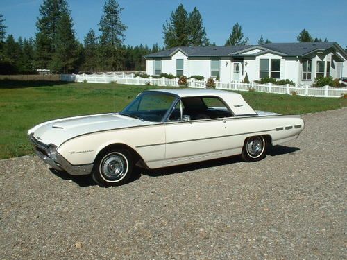 1962 ford thunderbird! rare options! nice and clean! 390 v8 300 horsepower!