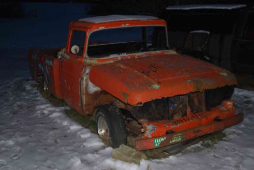 1957 ford f100 complete w/ 282 engine, transmission, bed, bumpers, great rebuild
