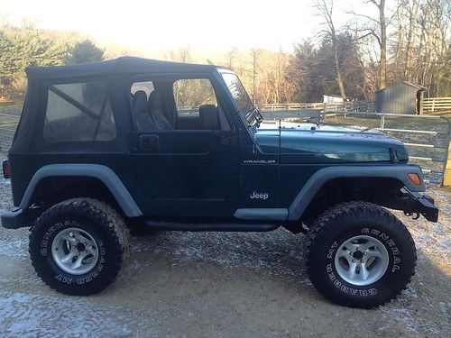 1998 jeep wrangler 120k miles 6" lift kit lifted !!! no reserve must sell