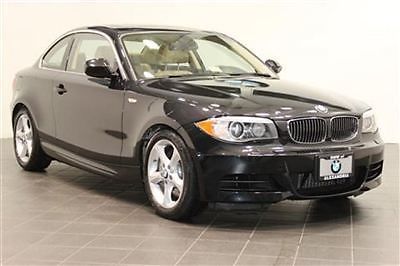 2012 bmw 135 coupe 6-speed manual m sport suspension leather moonroof bluetooth