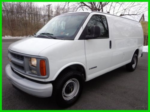 2001 chevy 3500 cargo van 121k miles fleet owned and maintained no reserve