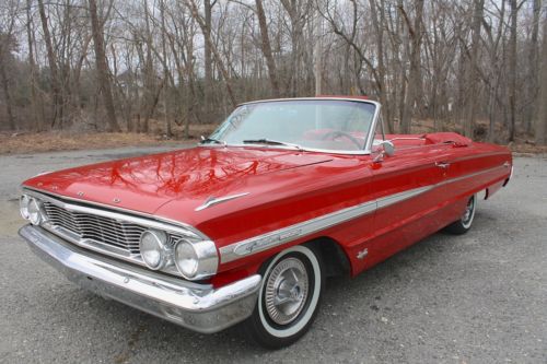 1964 ford galaxie 500xl convertible  ford-o-matic trans  we ship world wide