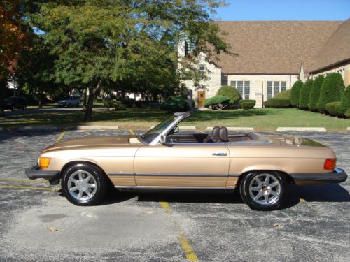 1980 mercedes 450sl with hard and soft tops