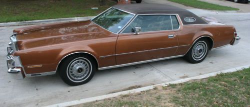 Classic 1974 lincoln mark iv, absolutely gorgeous, one of the very best!