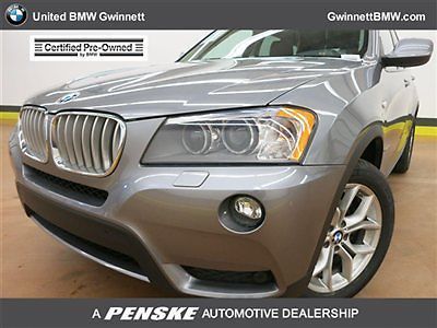 Xdrive35i low miles 4 dr suv automatic gasoline 3.0l straight 6 cyl space gray m