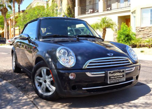 Mint mini cooper convertible 2007 very low milage 28k