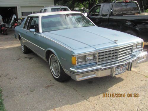 1981 chevy caprice 2dr landau-- 67k miles-- texas car-- run&#039;s /drive&#039;s great-!!!