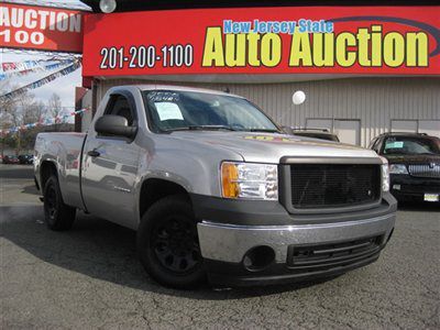2008 gmc sierra 1500 regular cab leather carfax certified low miles low reserve