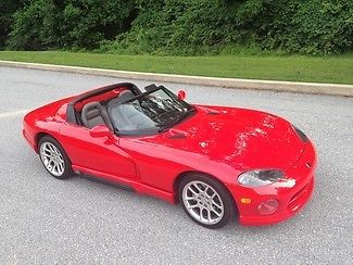 Mint 6 speed manual side pipes convertible low miles viper rt-10 upgraded wheels