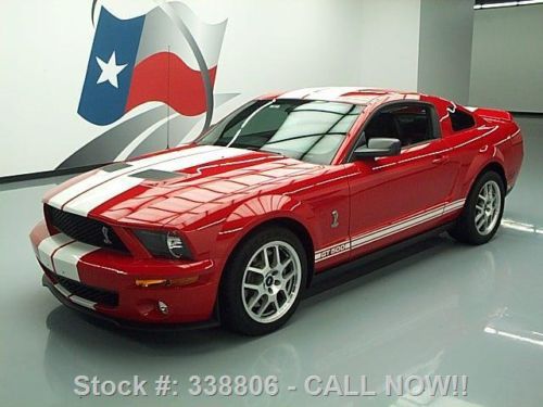 2007 ford shleby gt500 svt cobra supercharged 6-spd 6k texas direct auto