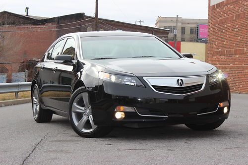 2012 acura tl sh-awd tech package back up camera navi leather push start sirus