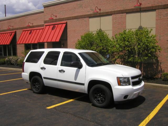 Chevrolet: tahoe police pursuit vehicle