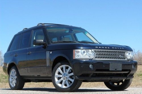 2007 range rover supercharged immaculate one owner below wholesale! toll free
