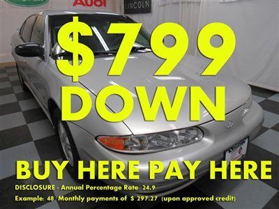 2002(02)alero we finance bad credit! buy here pay here low down $799