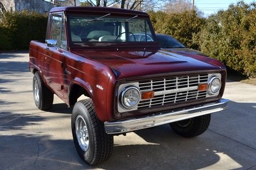 1969 ford bronco 1/2 cab pickup in excellent condition.