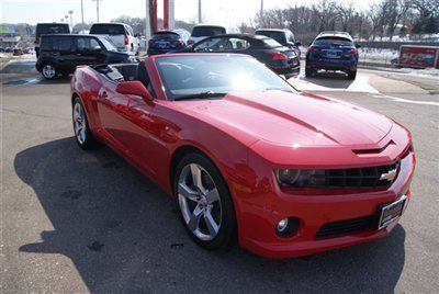 2012 camaro 2ss convertible, automatic, red/black, heated seats, ipod, 13682 mil