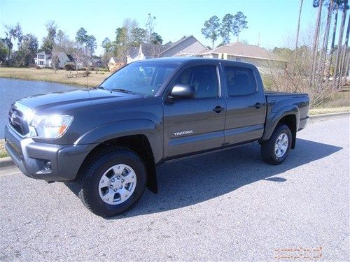 2012 toyota tacoma double cab prerunner sr5 2wd local trade low low miles