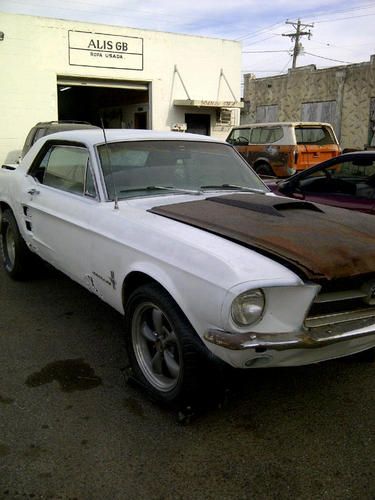 1967 ford mustang coupe c code v8  4 bl auto great   project