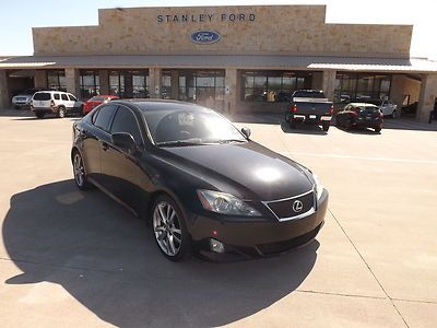 Black lexus is 250 with leather sunroof