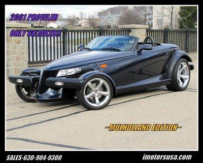 2001 prowler mulholland edition rare only 6k miles 3.5l v6 at chrome wheels wow-