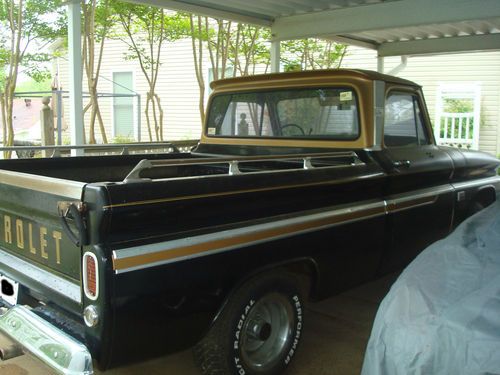 Grandpaws 1966 chevrolet c10 custom cab swb pickup truck-same owner 32 years
