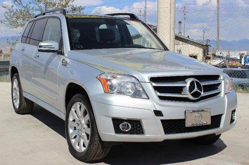 2011 mercedes-benz glk350 4matic damaged salvage only 17k miles runs! loaded!!