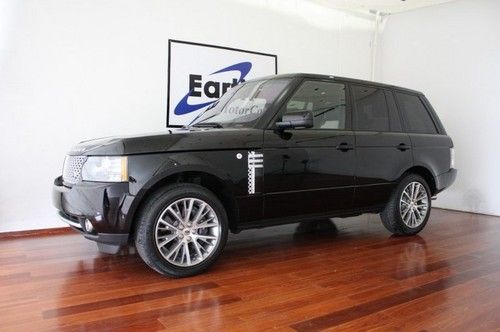 2011 range rover supercharged autobiography black, carfx, 1 owner, serviced, wow