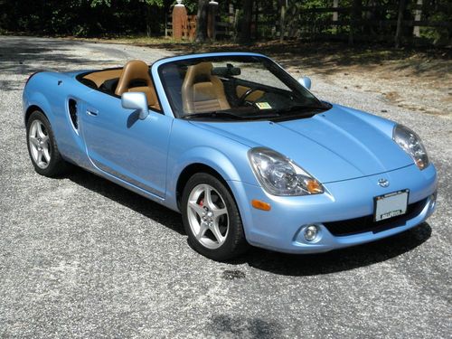 Only *43,000* miles!! desirable 8r2 paradise blue met. / oak leather color combo