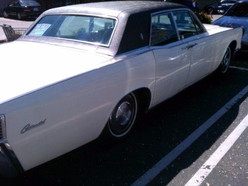 1968 lincoln continental with suicide doors!