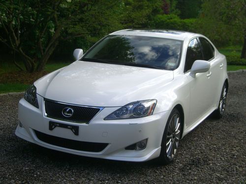 2006 lexus is 350 only 21k miles! one owner leather sunroof nav lux clean carfax