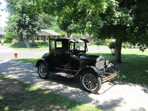 1927 ford model t coupe all original, locking steering wheel,runs &amp; drives great